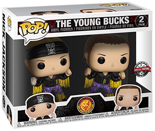 Funko Pop! New Japanese Pro Wrestling 2 Pack The Young Bucks (Hot Topic Exclusive)