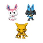 Funko Pop! Pokemon Set of 3 - Lucario, Alakazam and Sylveon Funko Pop! Pokemon Set of 3 - Lucario, Alakazam and Sylveon
