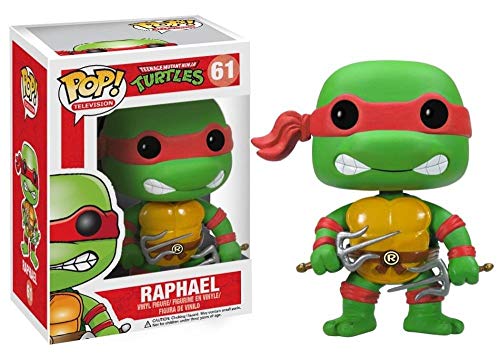 Pop Television 3.75 Inch Action Figure Teenage Mutant Ninja Turtles - Raphael #61