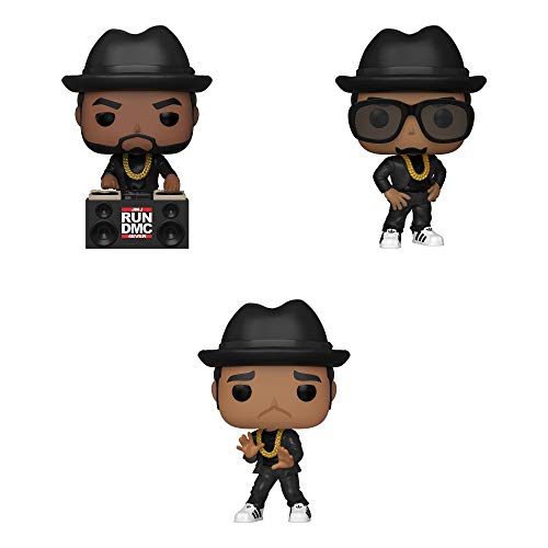 Funko Rocks: POP! Run-DMC Collectors Set - Jam Master Jay, DMC, Run