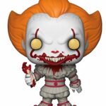 Funko Pop! Horror: IT - Pennywise with Severed Arm, Amazon Exclusive Collectible Figure, Multicolor