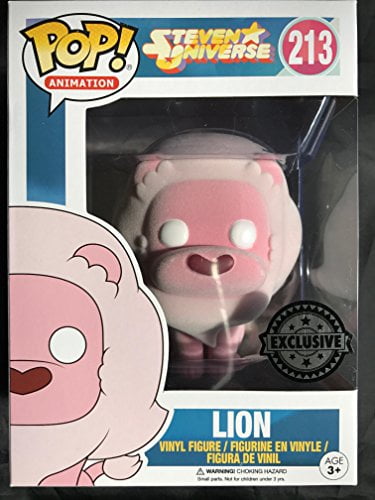 Funko Pop Animation: Steven Universe - Flocked Lion Collectible Figure, Multicolor