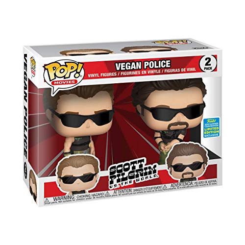 Funko Scott Pilgrim VS The World Vegan Police 2019 Summer Convention Exclusive Limited Edition Vinyl POP 2 Pack
