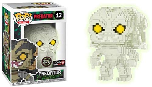 Funko Pop! 8-Bit #12 Predator Glow in The Dark Predator Chase (Gamestop Exclusive)