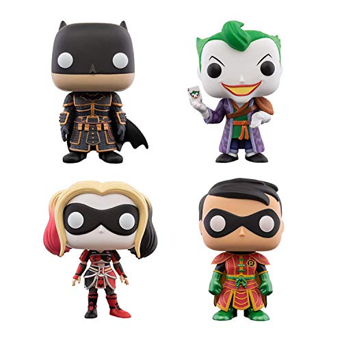 Funko Pop! DC Batman Imperial Palace Set of 4: Batman, Joker, Robin and Harley Quinn