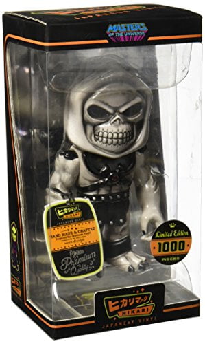 Masters of the Universe Grey Skull Skeletor Hikari Sofubi Vinyl Figure Limited to 1000pcs Worldwide