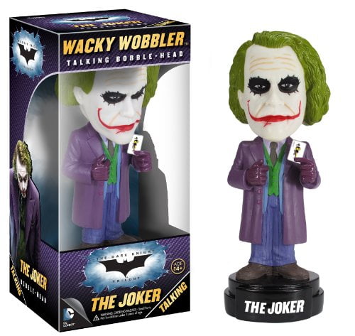 Funko Dark Knight Movie The Joker Wacky Wobbler(Discontinued by manufacturer)