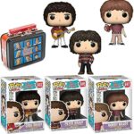Guitar Brady Bunch Vinyl Pop! Figure #693 TV Show Groovy Greg Bundled with Family Party Retro Pack Peter & Bobby with Mini Tin 4 Items