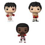 Funko Pop! Movies: Rocky 45th Anniversary Set of 3 - Rocky Balboa, Rocky with Gold Belt (Specialty Exclusive) and Appolo Creed