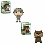 Funko POP! Movies Caddyshack: Carl Spackler and Gopher Toy Action Figure - 2 POP Bundle