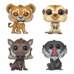 Funko Disney: POP! Lion King Live Collectors Set - Simba, Timon, Pumbaa, Rafiki