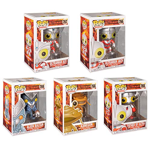 Funko Pop! Television: Ultraman Collectible Vinyl Figures, 3.75" (Set of 5)