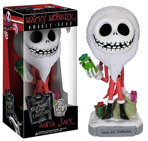 The Nightmare Before Christmas Santa Jack Skellington Wacky Wobbler