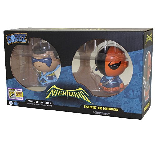 SDCC 2017 Exclusive Nightwing & Deathstroke 2 Pack Dorbz Figures LE 1500