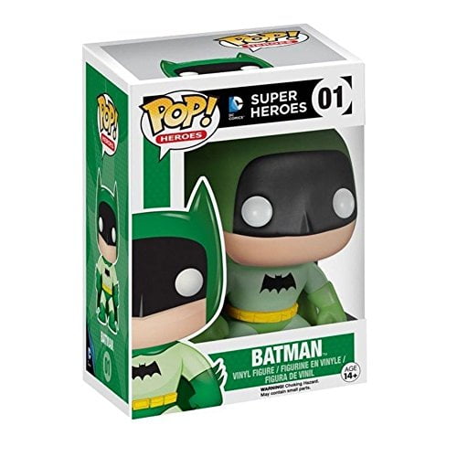 Toy - POP - Vinyl Figure - Batman - 75th Anniversary - Green - EE Exclusive (DC Comics)