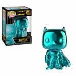 Funko Pop! DC Batman 80 Years Teal Chrome Batman 2019 Shared Sticker Exclusive SDCC Funko Pop! DC Batman 80 Years Teal Chrome Batman 2019 Shared Sticker Exclusive SDCC