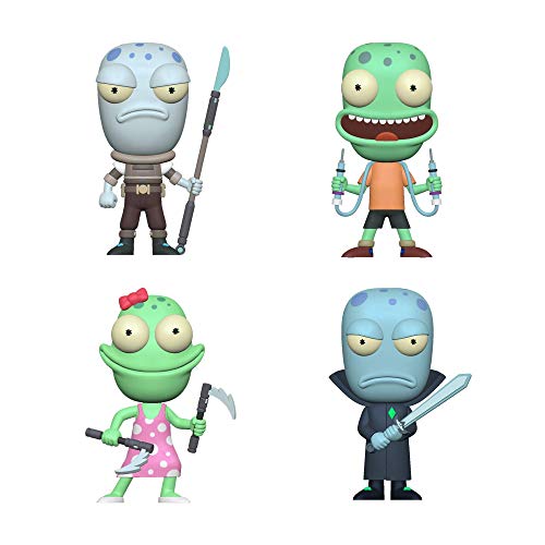 Funko Pop! TV Solar Opposites Set of 4: Jesse, Korvo, Terry and Yumylack