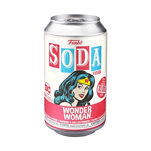 Funko 45964 Vinyl Soda: DC - Wonder Woman w/Chase Collectible Toy, Multicolour
