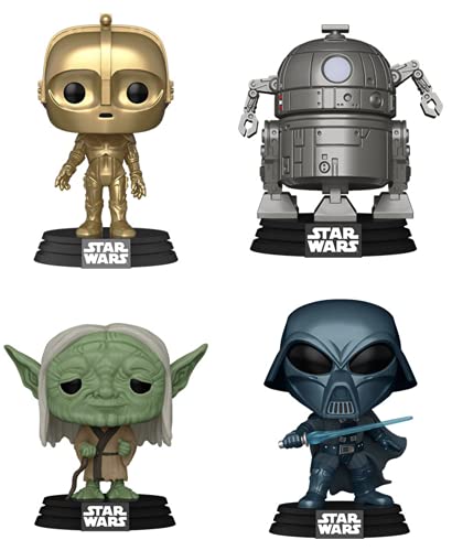 Funko Pop! Star Wars: Concept Series Wave 1 Collectible Vinyl Figures, 3.75" (Set of 4)