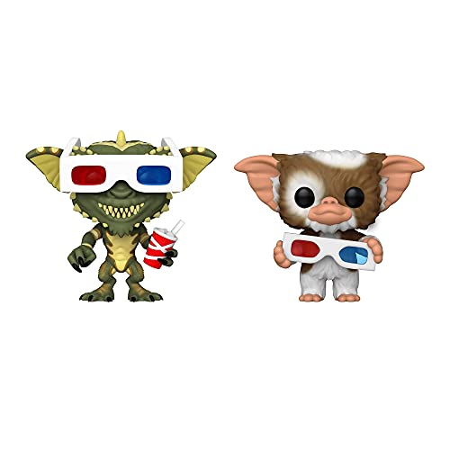 Funko Pop! Gremlins Set of 2: Gizmo w/3-D Glasses and Gremlin w/3-D Glasses