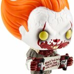 Funko 40628 IT Chapter 2 POP! Movies Pennywise Exclusive Vinyl Figure #778 [with Skateboard], Multicolour