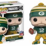 Funko POP NFL: Wave 3 - Aaron Rodgers Action Figure,Multi-colored Funko POP NFL: Wave 3 - Aaron Rodgers Action Figure,Multi-colored