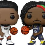 Young Rookie NBA Basketball All-Star Pops! Ja Morant & Zion Williamson 2-Vinyl Figure Set
