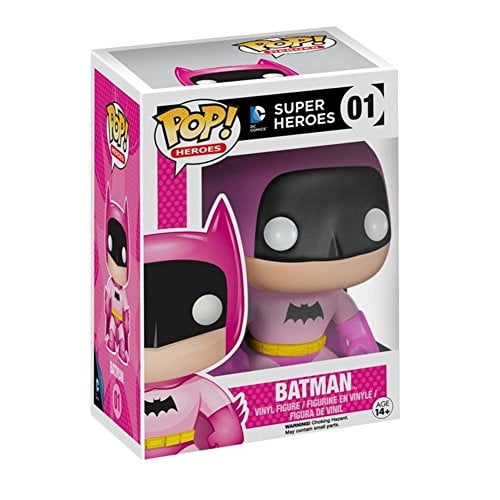 Toy - POP - Vinyl Figure - Batman - 75th Anniversary - Pink - EE Exclusive (DC Comics)