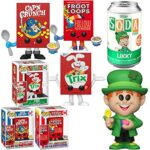 Lucky Bird Captain Rabbit Pop! Ad Icons Morning Figure Charms Soda Can Bundled with Toucan Sam Box Figure Froot Loops Trix + Cap'n Crunch Character 4 Items Lucky Bird Captain Rabbit Pop! Ad Icons Morning Figure Charms Soda Can Bundled with Toucan Sam Box Figure Froot Loops Trix + Cap'n Crunch Character 4 Items
