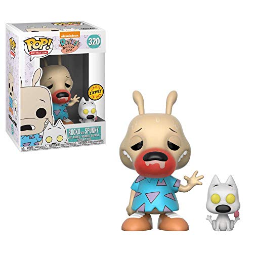 Funko POP! Television - Nickelodeon S2 Vinyl Figure - Rocko & Spunky (Sick) Chase #320