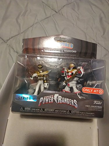 Funko Hero World - Power Rangers [Series 4] - White Ranger & Tigerzord - Target Exclusive
