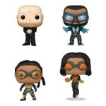 Funko Pop! Black Lightning Set of 4 - Black Lightning, Lightning, Thunder and Tobias Whale