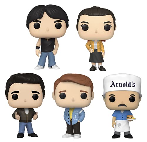 Funko Pop! Television: Happy Days Collectible Vinyl Figures, 3.75" (Set of 5)