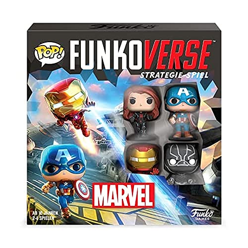 Funko 57519 Funkoverse: Marvel 100 4-Pack German
