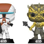 The Greats of The Intergalactic Wars ONLINES- Star Wars Funko Pop! Pack: Nightbrother Exclusive 457 + Boss Glow in The Dark Exclusive 458 (2 Pack)