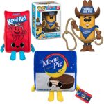 Soft N' Sweet Figure Fun Cowboy Twinkie The Kid Mascot Bundled with Ad Icons Kool-Aid Packet Red + Moon Pie Exclusive Plushie 3 Items Soft N' Sweet Figure Fun Cowboy Twinkie The Kid Mascot Bundled with Ad Icons Kool-Aid Packet Red + Moon Pie Exclusive Plushie 3 Items