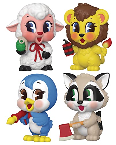 Funko Paka Paka: Villainous Valentines Collectible Vinyl Figures, 3.75" (Set of 4)