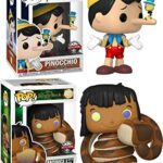 Disney Classic Characters in Classic Moments Funko Pop! Bundle: Pinocchio 617 Exclusive + Mowgli W Kaa 987 Exclusive (2 Pack) Disney Classic Characters in Classic Moments Funko Pop! Bundle: Pinocchio 617 Exclusive + Mowgli W Kaa 987 Exclusive (2 Pack)