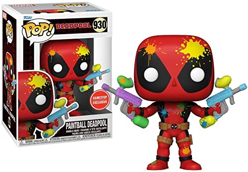 Funko POP! Marvel: Paintball Deadpool Only at GameStop