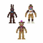 Funko FNAF Action Figure Set of 3 - Chocolate Bonnie, Chocolate Chica and Chocolate Freddy Funko FNAF Action Figure Set of 3 - Chocolate Bonnie, Chocolate Chica and Chocolate Freddy