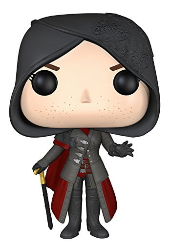 Funko POP Games: Assassin's Creed - Evie Frye Action Figure,Black