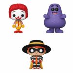 Funko Ad Icons: POP! McDonald's Collectors Set - Ronald McDonald, Grimace, Hamburglar
