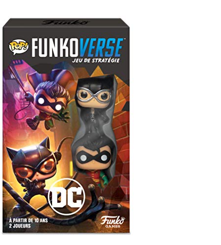 Funko- Pop Funkovere: DC Expandalone Board Game, 43492, Multi Colour