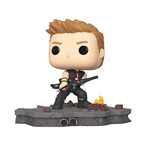 Funko Pop! Deluxe, Marvel: Avengers Assemble Series - Hawkeye, Amazon Exclusive, Figure 3 of 6, Multicolor