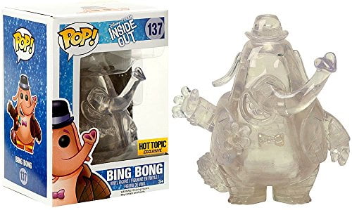 Funko POP Disney/Pixar: Inside Out - Clear Bing Bong Hot Topic Exclusive Toy Vinyl Figure
