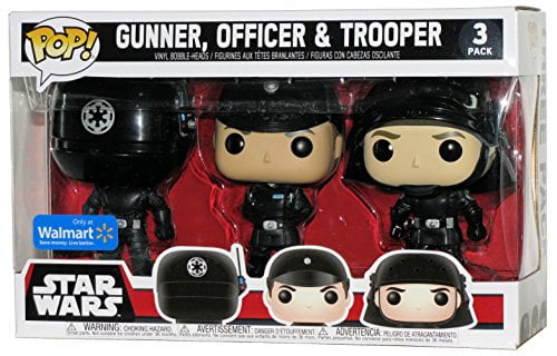 POP! Figures, Set of 3, Star Wars Gunner, Officer and Trooper, Exclusive