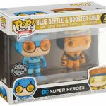 Funko Pop Heroes: DC Justice League - Booster Gold & Blue Beetle Vinyl Figures (2-Pack) Funko Pop Heroes: DC Justice League - Booster Gold & Blue Beetle Vinyl Figures (2-Pack)