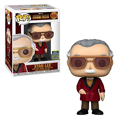 Funko Pop! Movies: Iron Man - Stan Lee as Hugh HEFNER Cameo, Multicolor 2020 Summer Convention Exclusive