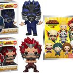 Teachers + Students Reports to The Cafeteria: Funko Pop! Animation My Hero Academia - All for One 609/ Eijiro Kirishima 606/ Bonus My Hero Figural Keyring Series 4 Blind Bag (3Pcs)