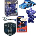 Blue Magic Artist Fantasia Mickey Mouse Star Art Series Sorcerer Anniversary Bundled with Protective Case + Disney Pin + Ford Car 3 Items Blue Magic Artist Fantasia Mickey Mouse Star Art Series Sorcerer Anniversary Bundled with Protective Case + Disney Pin + Ford Car 3 Items
